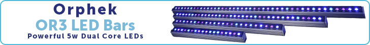 Orphek OR3 reef aquarium LED bar