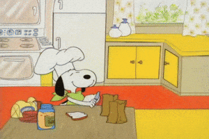 Food Snack GIF by Peanuts