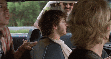 freaking out GIF