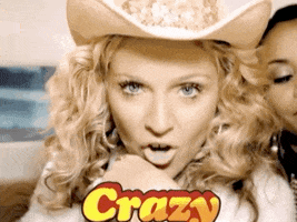 queen of pop omg GIF