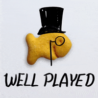 top hat fish GIF by Goldfish