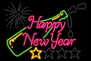 New Year Celebration GIF by GIPHY Studios Originals