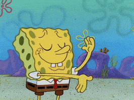 My Work Is Done Reaction GIF by SpongeBob SquarePants