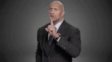 be quiet the rock GIF by HBO