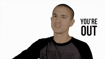 baseball you're out GIF by WAX