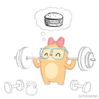 exercising work out GIF by SLOTHILDA