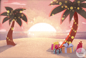 Tropical Merry Christmas GIF by Hallmark eCards