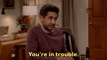 In Trouble Reaction GIF by CBS