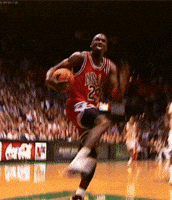 michael jordan basketball GIF