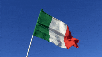 italian flag GIF by Viaggio nel Mondo